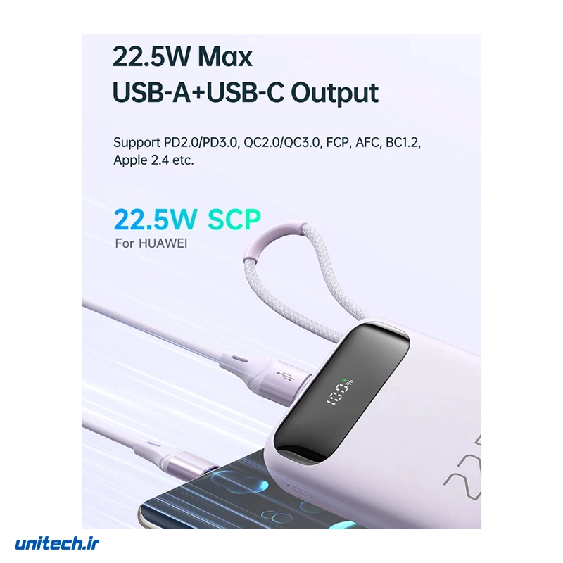 پاوربانک 22.5 وات مک دودو مدل MC325 ظرفیت 10000 میلی آمپر ساعت7